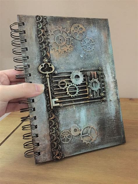 Altered Composition Books, Diy Notebook Cover, Collage Book, Art ...