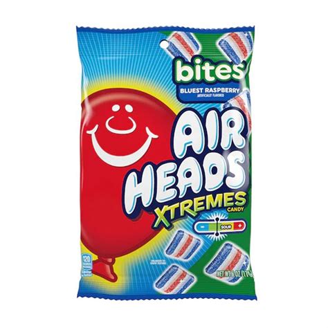 Airheads Xtremes Bites Bluest Raspberry - 6 oz