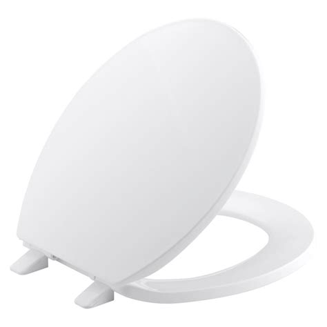 KOHLER Wellworth Round Closed Front Toilet Seat in White-K-R22112-0 ...