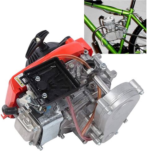 Oukaning 49cc 4-Stroke Gas Motor Bicycle Engine Kit Single, 46% OFF