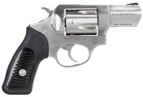 Ruger SP101 Stainless 357 Magnum Revolver, (5)-Rd, 2.25" - 05718 ...