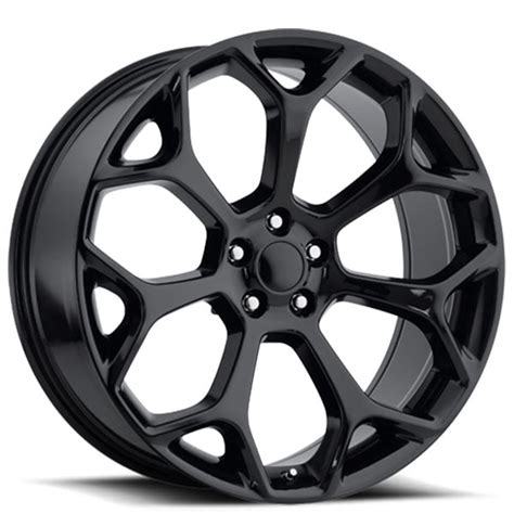 22" Chrysler 300 Wheels FR 71 Gloss Black OEM Replica Rims #OEM297-2