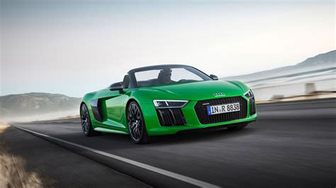 2018 Audi R8 Spyder V10 plus 4K Wallpaper | HD Car Wallpapers | ID #8167