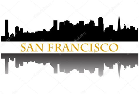 San Francisco Skyline — Stock Vector © graphicnado #6488123