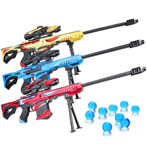 Kids Manual Toy Gun Gel Ball Blaster Arma Airsoft Pistol Paintball Gun ...