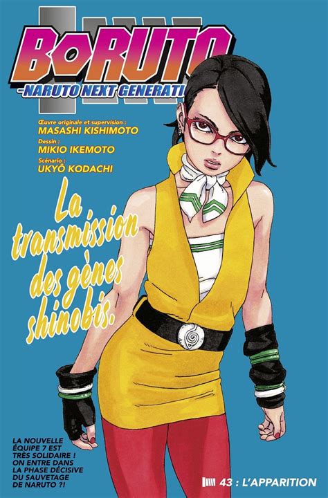 Chapter 43 sarada cover. : r/Boruto