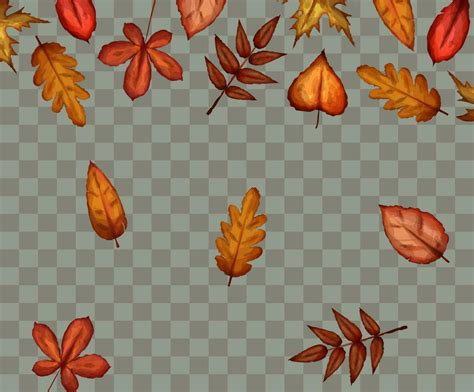 Autumn banner template with leaves 28136920 Vector Art at Vecteezy