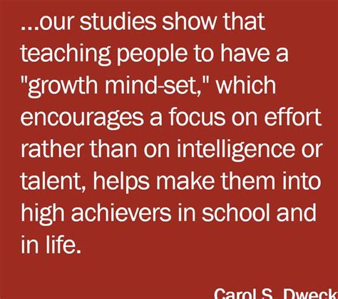 Carol dweck quotes about a growth mindset – Artofit