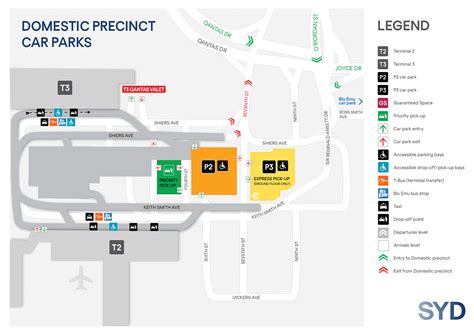 P1/P2 Parking | Domestic parking | Sydney Airport Parking