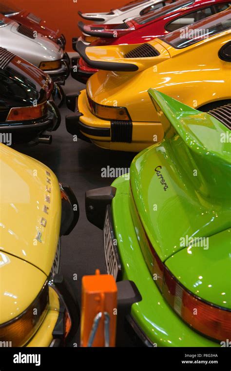 Porsche 911, different colors Stock Photo - Alamy