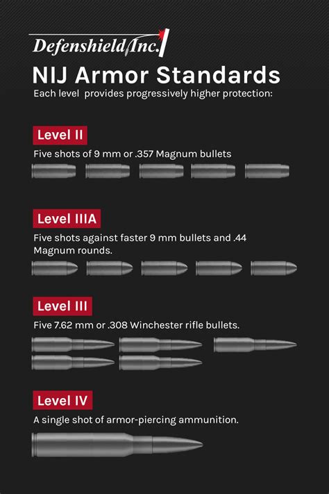 What Do The NIJ Protection Levels Mean? - Defenshield