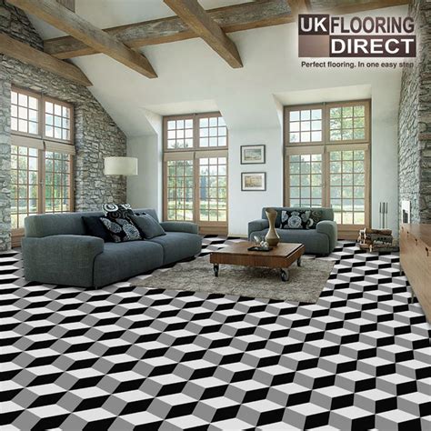 Geometric flooring concept - Modern - Vinyl Flooring - west midlands ...