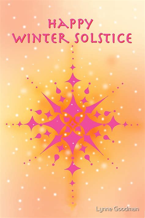 "Happy Winter Solstice" Greeting Cards by Lynne Goodman | Redbubble