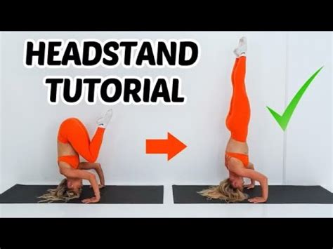 LEARN HOW TO DO A HEADSTAND IN 5 MINUTES FOR BEGINNERS - YouTube