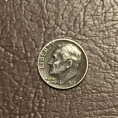 Rare 1977 Roosevelt Dime no Mint Mark | Etsy