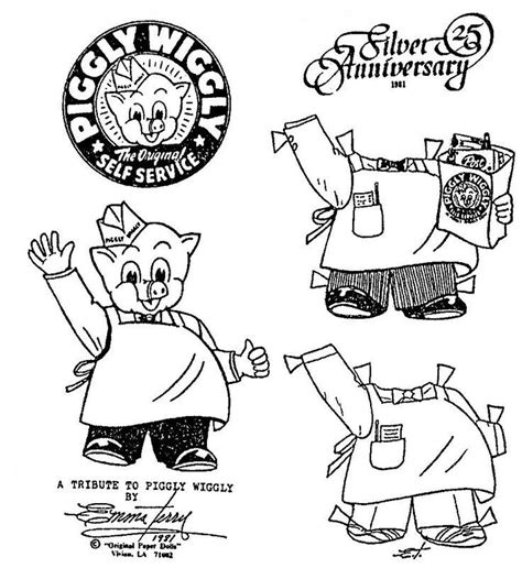 Piggly Wiggly Coloring Pages - Coloring Home