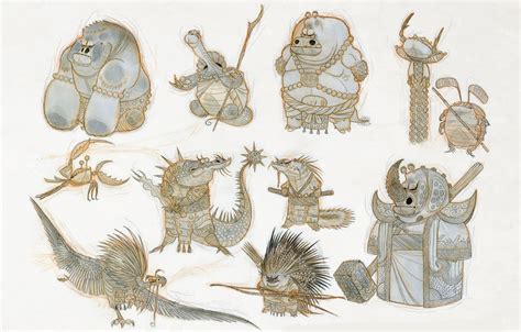 Character Design | Artist Interviews: The Art of Kung Fu Panda 3