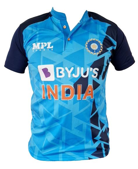 India Team Cricket Jersey 2023 2022 Indian Shirt Jersey IPL ODI T20 ...