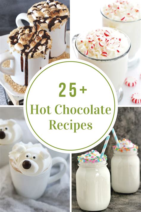 Hot Chocolate Recipes - The Idea Room