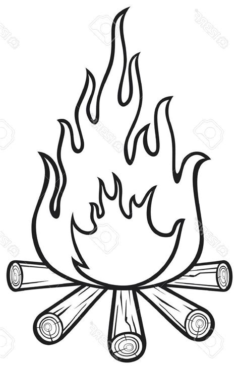 Coloring Pages Of Flames