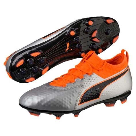 Puma One 2 Leather AG Football Boots Grey, Goalinn