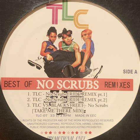 TLC - No Scrubs (Remix) (12'') (コンディションの為特価！！) - FATMAN RECORDS