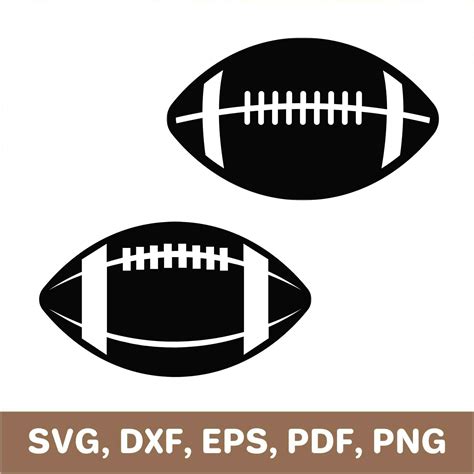 Football svg, football template, football dxf, football png, | Inspire ...