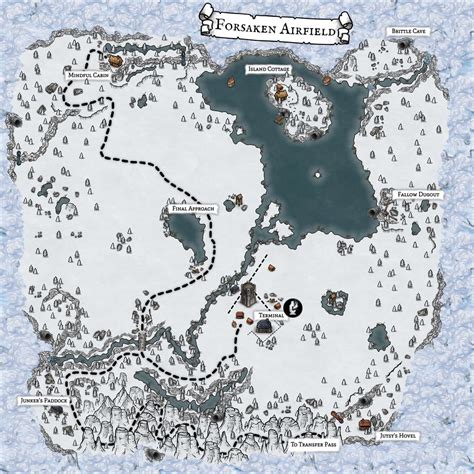 Forsaken Airfield made with Inkarnate : r/thelongdark