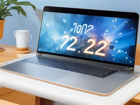 Premium AI Image | 2023 year trends in laptop screen