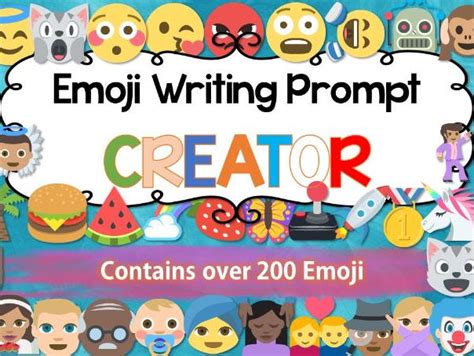 Emoji Writing Bundle | Teaching Resources