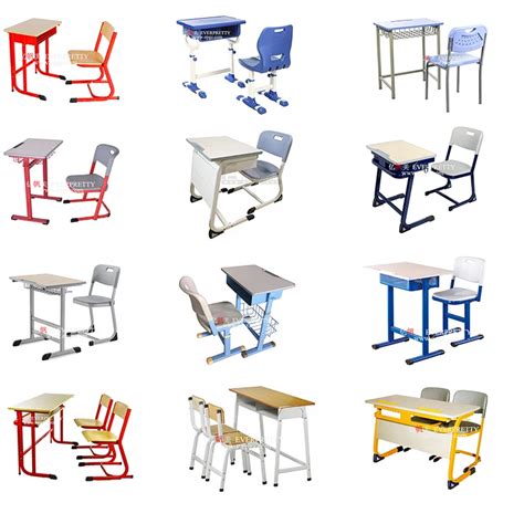 Hot Selling School Desk Dimensions Reading Chair Used School Bench And ...