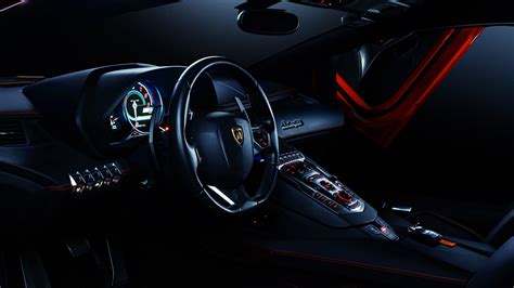 Lamborghini Aventador LB Performance 4K Interior Wallpaper | HD Car ...