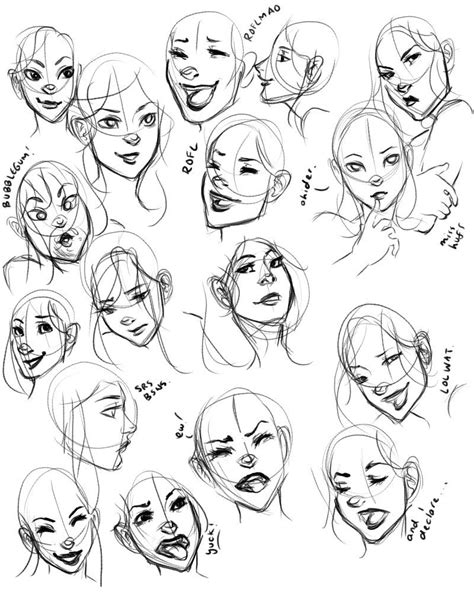 Just some facial expression practice. I personally like Miss Huffy over ...