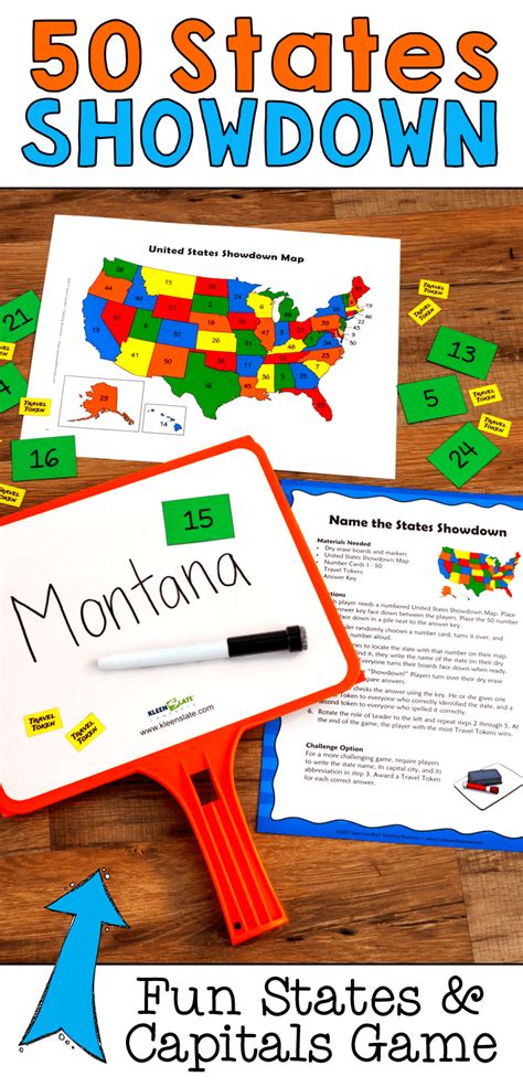 Fun Games for Learning the 50 States