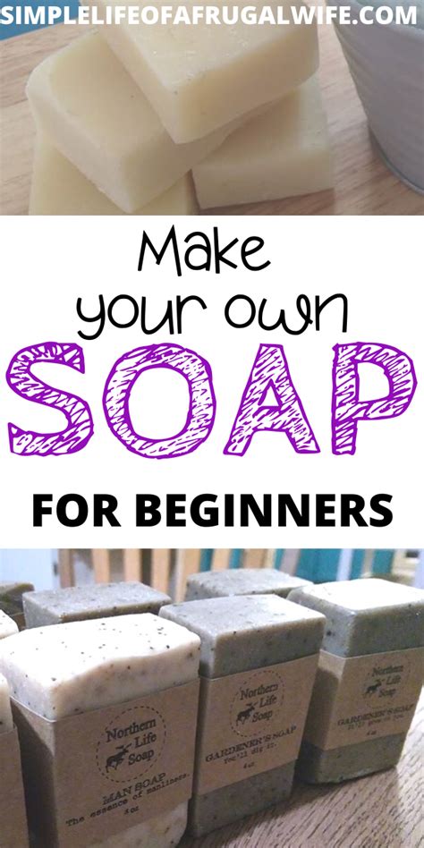 How to make Homemade soap Bars - Simple Life of a Frugal Wife | Easy ...