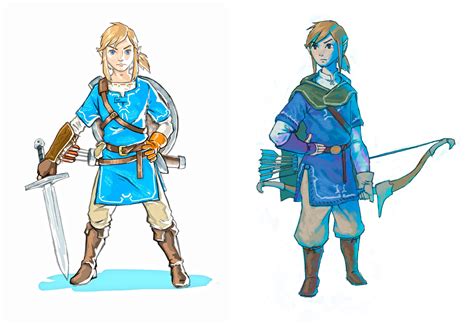 New Zelda: Breath of the Wild concept art