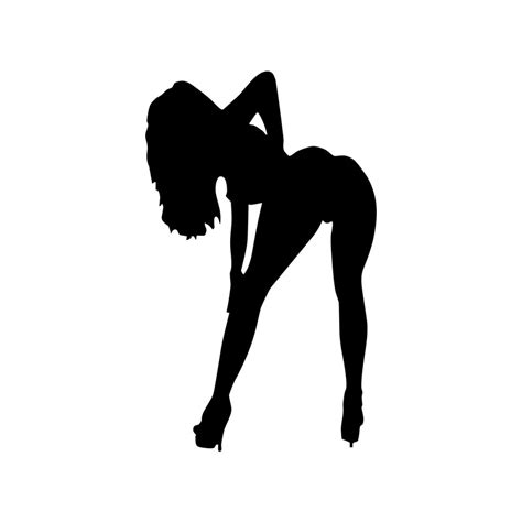 Pin Up Girl Silhouette - ClipArt Best