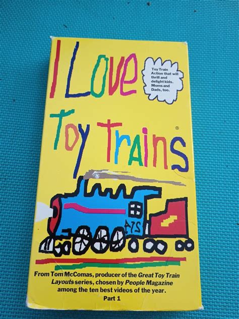 I Love Toy Trains Part 1 Tom McComas Production TM Books Video VHS | eBay