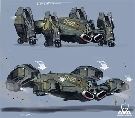 dropship_RACING | Space ship concept art, Spaceship design, Spaceship ...