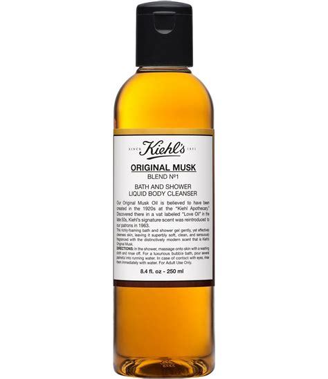 Kiehl's Since 1851 Original Musk Bath and Shower Liquid Body Cleanser ...