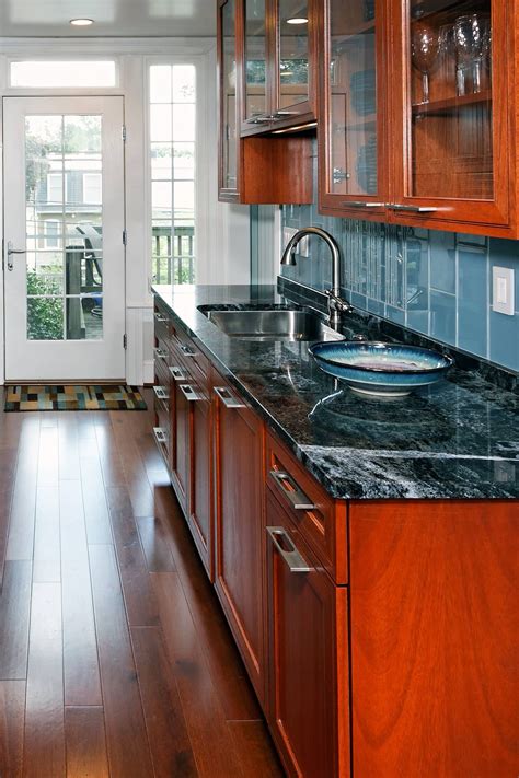 40 + Popular Blue Granite Kitchen Countertops Design Ideas