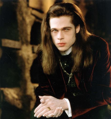 "Interview with the Vampire" promo still, 1994. Brad Pitt as Louis de ...