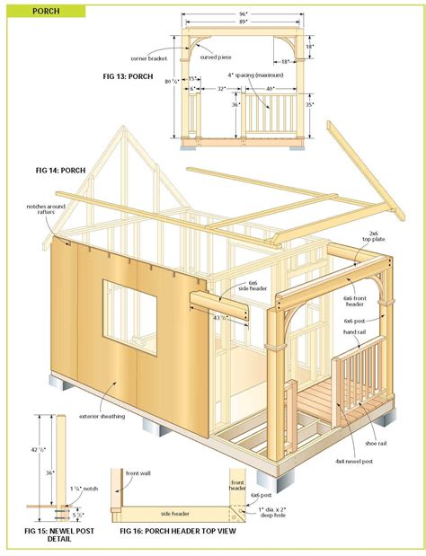 Free Wood Cabin Plans - Free step by step shed plans | Cabin floor ...