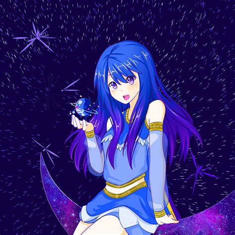 Anime Moon Girl Wallpapers - Wallpaper Cave