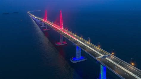 Milestones of the Hong Kong-Zhuhai-Macao Bridge construction - YouTube