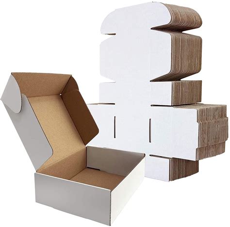 Plain White Corrugated Packaging Box at Rs 25/piece | Plain Corrugated ...