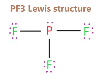 PF3 lewis structure, Molecular geometry, Bond angle, Hybridization