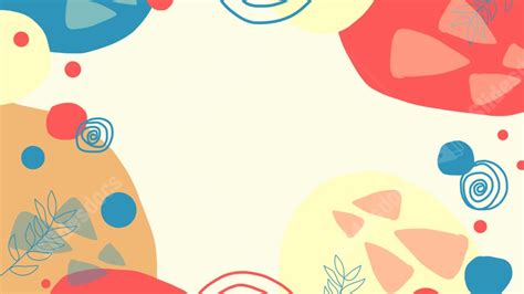 Flower Colorful Abstract Creativity Nature Dot Powerpoint Background ...