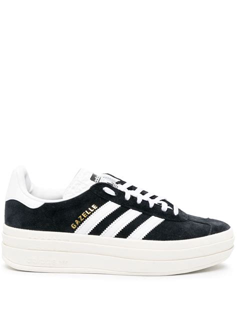 Adidas Gazelle Bold Platform Sneakers | Black | FARFETCH AO