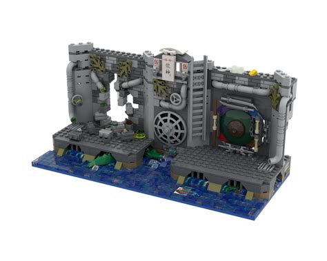 LEGO MOC TMNT: Sewer by Daddyniemi | Rebrickable - Build with LEGO